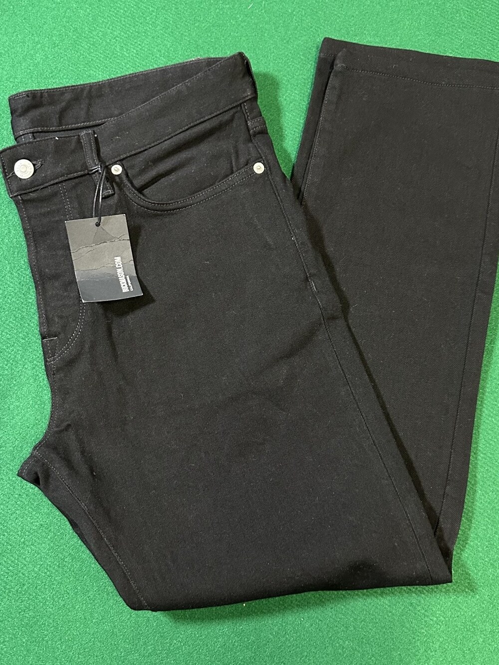 Buck Mason Men's B001 Black Maverick Slim Jean Sz 33 NWI MSRP 148 [EC40]